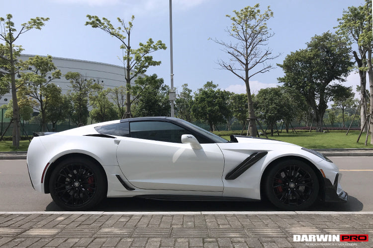 2013-2019 Corvette C7 Z51 Grandsport Z06 Style Rear Full Body Kit - DarwinPRO Aerodynamics