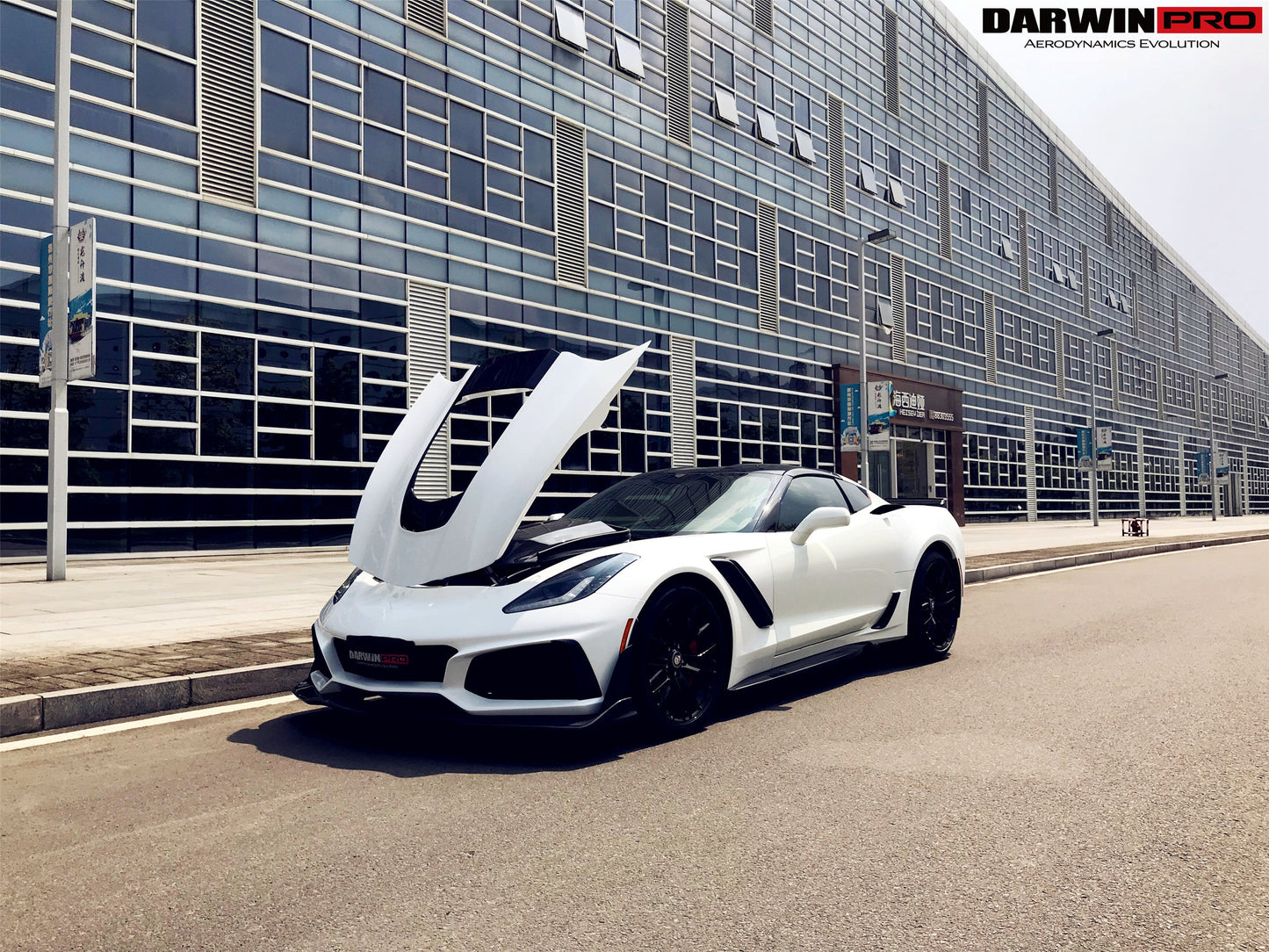 2013-2019 Corvette Z06 Grandsport ZR1 Style Front Set Body Kit - DarwinPRO Aerodynamics
