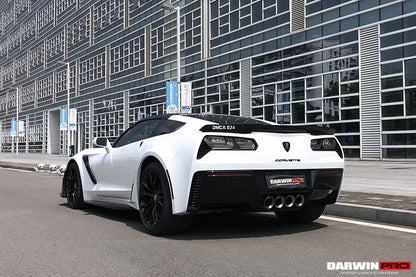 2013-2019 Corvette C7 Z51 Grandsport Z06 Style Rear Full Body Kit - DarwinPRO Aerodynamics