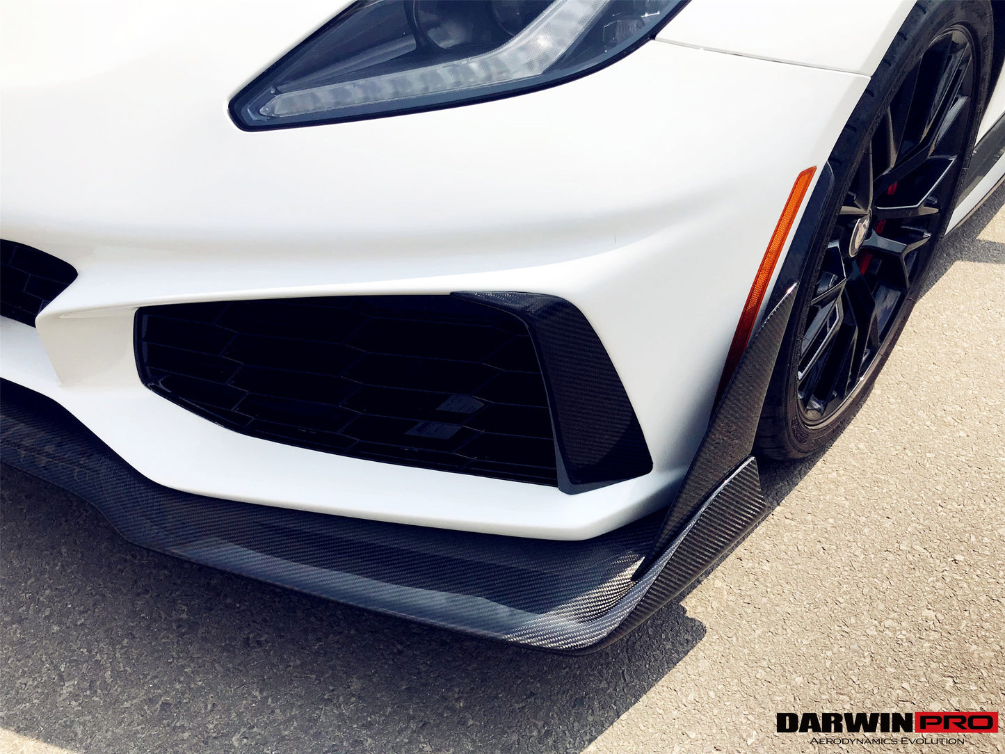2013-2019 Corvette Z06 Grandsport ZR1 Style Front Set Body Kit - DarwinPRO Aerodynamics