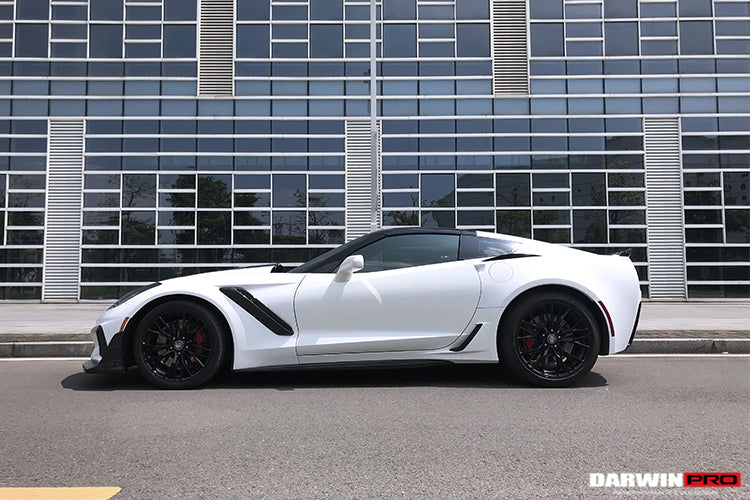 2013-2019 Corvette C7 Z51 Grandsport Z06 Style Rear Full Body Kit - DarwinPRO Aerodynamics