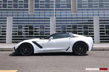 2013-2019 Corvette C7 Z51 Grandsport Z06 Style Rear Full Body Kit - DarwinPRO Aerodynamics
