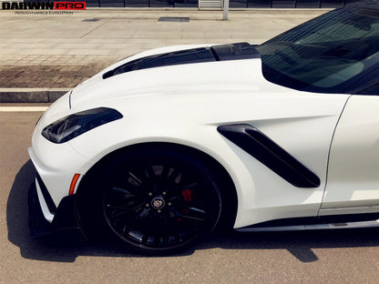2013-2019 Corvette Z06 Grandsport ZR1 Style Front Set Body Kit - DarwinPRO Aerodynamics