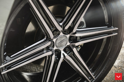 24" Vossen HF6-2 Brushed Matte Black 6x139.7 ( Set of 4 )