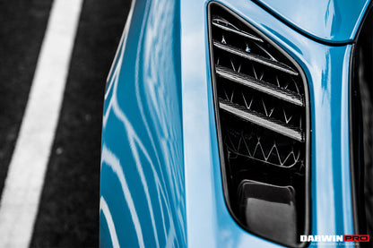 2013-2017 Corvette C7 Z51 Carbon Fiber Rear Quarter Panel Vents - DarwinPRO Aerodynamics