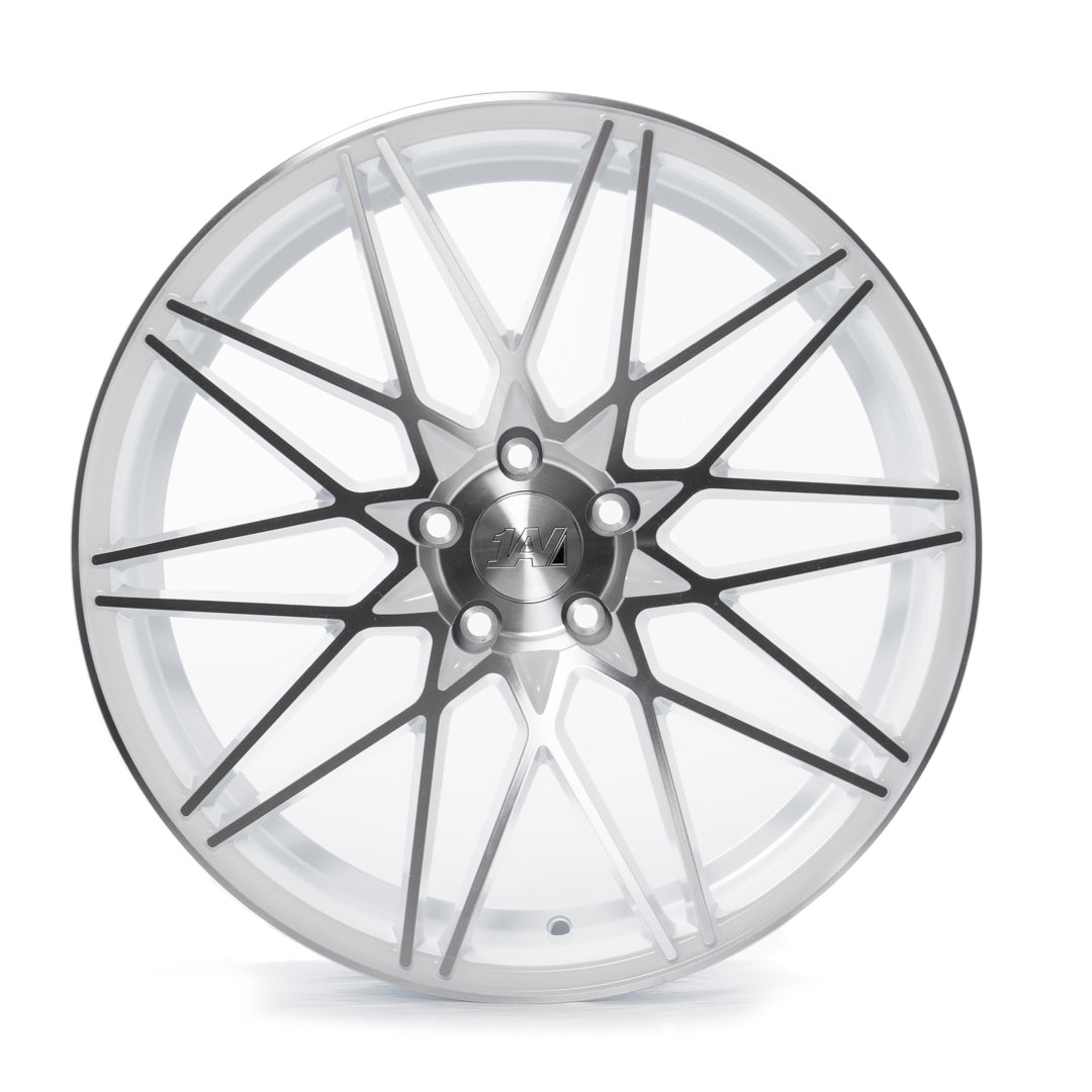 KSMM×4 Axe Wheels ZX4 22x9 +20 5x115mm 74.1mm White – EUDM Autosports