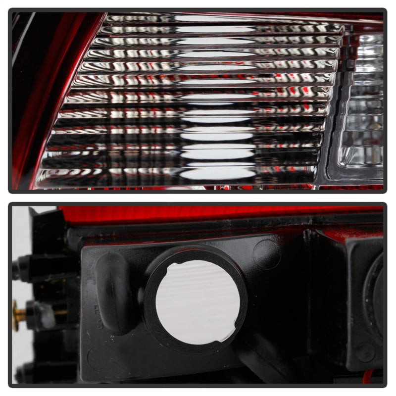 xTune Porsche 911 996 ( Non 4S. Turbo. GT3 ) 99-04 LED Tail Lights Red Clear ALT-ON-P99699-LED-RC