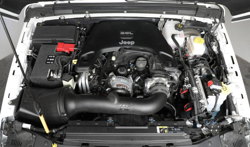 K&N 2018 Jeep Wrangler JL V6-3.6L F/I AirCharger Performance Intake