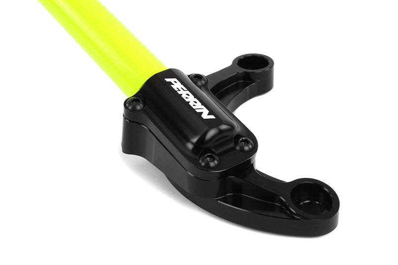 PERRIN 08-14 WRX/STI/Impreza / 14-18 Forester / 13-17 Crosstrek / 05-09 Legacy FR Strut Bar - Yellow
