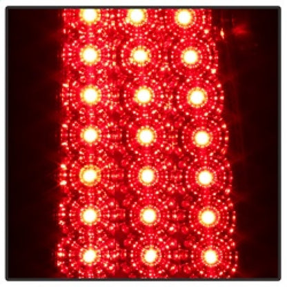 xTune Chevy Silverado 1500/2500/3500 03-06 LED Tail Lights Red Clear ALT-ON-CS03-LED-RC