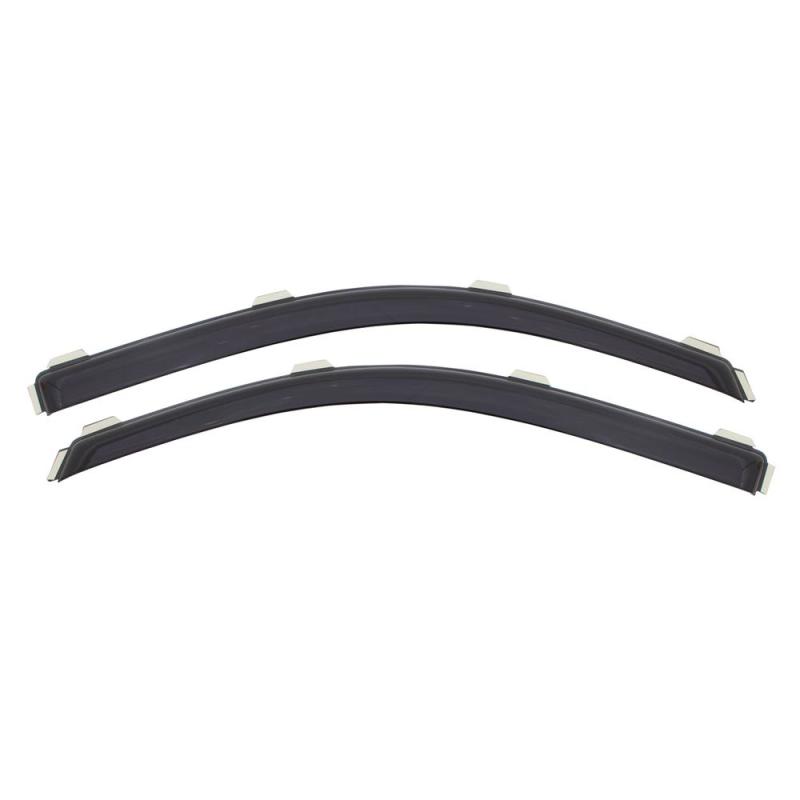 AVS 07-14 Toyota FJ Cruiser Ventvisor In-Channel Window Deflectors 2pc - Smoke