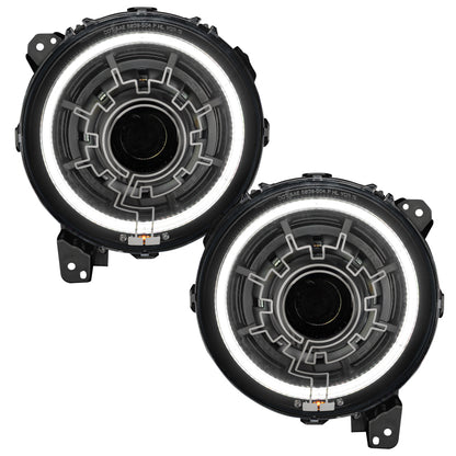 Oracle Lighting 18-22 Jeep Wrangler JL Oculus Bi-LED Projector Headlights