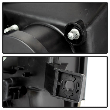 Spyder Ford F150 13-14 Projector Factory Xenon Model- Light Bar DRL Blk PRO-YD-FF15013-LBDRL-HID-BK