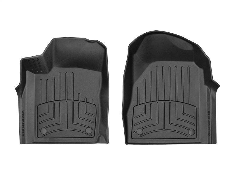 WeatherTech 2016+ Dodge Durango / Jeep Grand Cherokee Front FloorLiner HP - Black