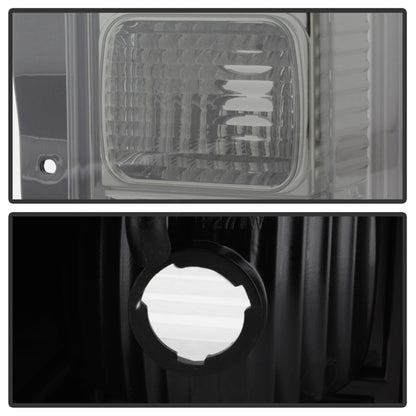 xTune Hummer H3 06-09 ( Non H3T ) LED Tail Lights Smoke ALT-ON-HH306-LED-SM