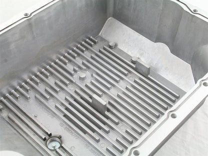 aFe Transmission Pan (Black); Ford Diesel Trucks 03-10 V8-6.0/6.4L (td)