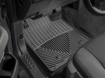 WeatherTech 04+ Mazda 3 Front Rubber Mats - Black