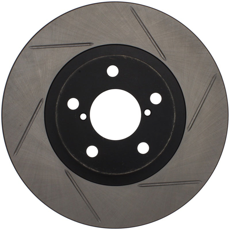 StopTech Power Slot 00-05 Legacy / 7/98-08 Impreza Front Left SportStop Slotted Rotor