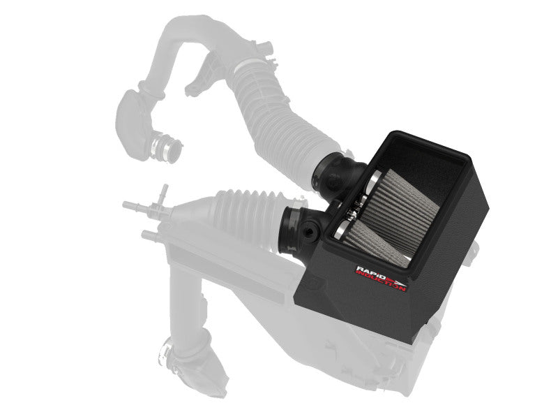 aFe Rapid Induction Cold Air Intake System w/Pro Dry S Filter 19-20 Ford Edge V6 2.7L (tt)