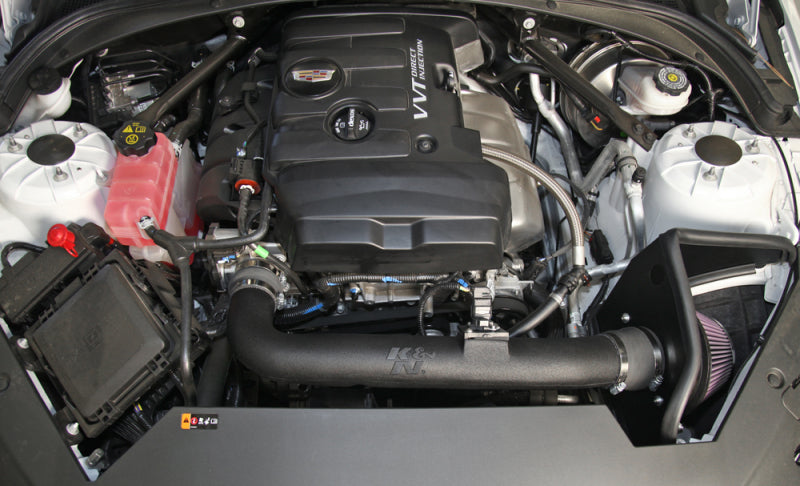 K&N 63 Series AirCharger Performance Intake Kit 13-15 Cadillac ATS 2.5L L4 F/I