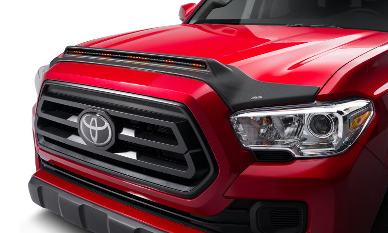 AVS 16-22 Toyota Tacoma Low Profile Aeroskin LightShield Pro - Black