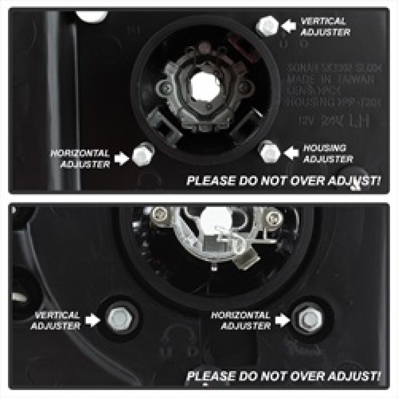 Spyder Chevy Silverado 1500 03-06 Projector Headlights CCFL Halo LED Blk High H1 PRO-YD-CS03-CCFL-BK