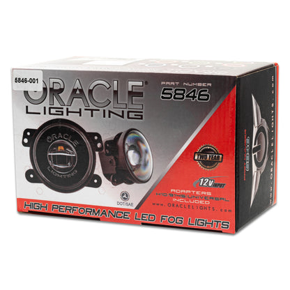 Oracle Jeep Wrangler JK/JL/JT High Performance W LED Fog Lights - ColorSHIFT - Dynamic