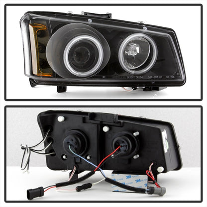 Spyder Chevy Silverado 1500 03-06 Projector Headlights CCFL Halo LED Blk High H1 PRO-YD-CS03-CCFL-BK