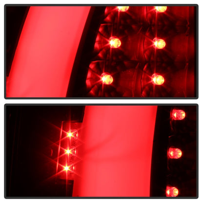 xTune 97-03 Ford F-150 Light Bar LED Tail Lights - Black Smoke (ALT-ON-FF15097-LBLED-BSM)