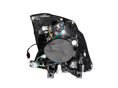 ANZO 2003-2005 Nissan 350Z Projector Headlights Black