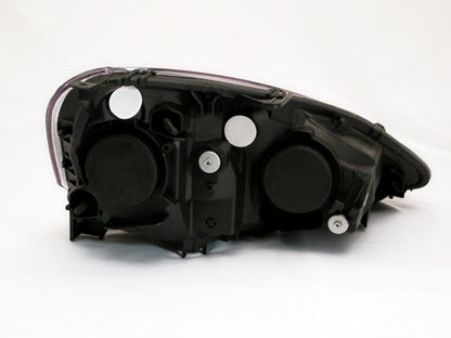 ANZO 2002-2004 Acura RSX Crystal Headlights Black