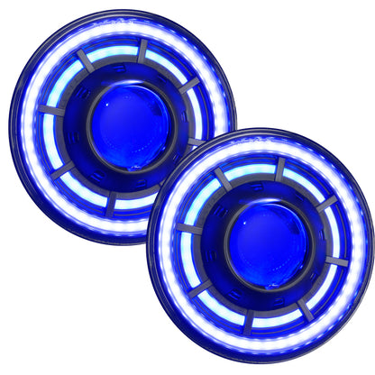 Oracle Oculus 7in ColorSHIFT Bi-LED Projector Headlights for Jeep Wrangler JK