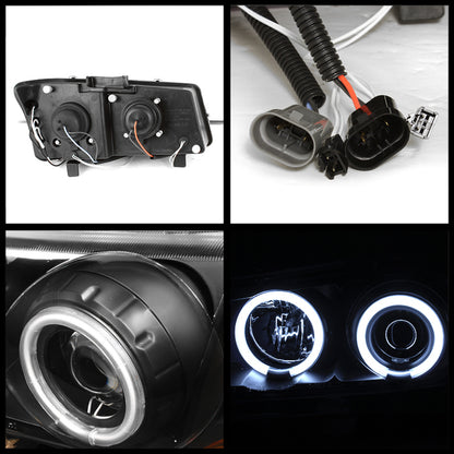 Spyder Chevy Silverado 1500 03-06 Projector Headlights CCFL Halo LED Blk High H1 PRO-YD-CS03-CCFL-BK