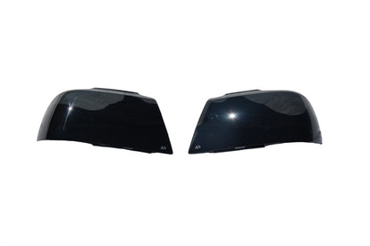 AVS 87-91 Ford Bronco Headlight Covers - Smoke