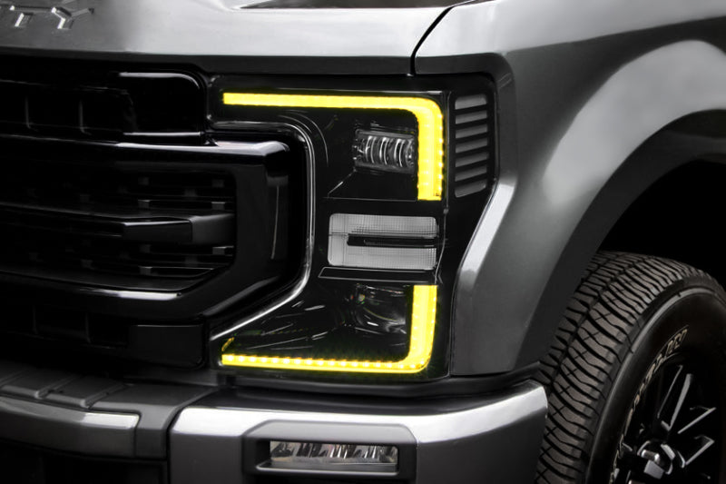 Oracle 2022 Ford F250/350 Super Duty Dynamic ColorSHIFT Headlight DRL Kit w/Switchback