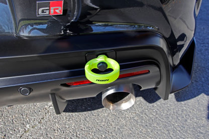 PERRIN 20-25 Toyota Supra Tow Hook Kit (Rear) - Neon Yellow