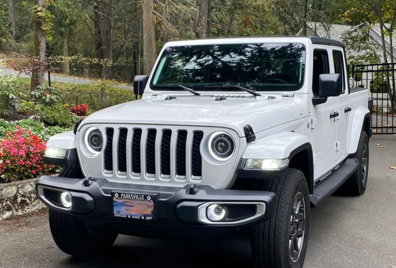 Oracle Jeep Wrangler JK/JL/JT High Performance W LED Fog Lights - w/o Controller