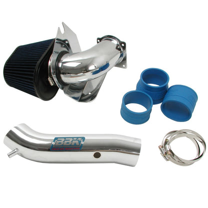 BBK 99-04 Mustang V6 Cold Air Intake Kit - Chrome Finish