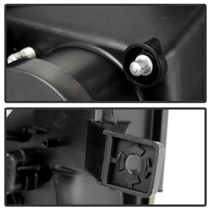 Spyder Ford F150 13-14 Projector Factory Xenon Model- Light Bar DRL Blk PRO-YD-FF15013-LBDRL-HID-BK