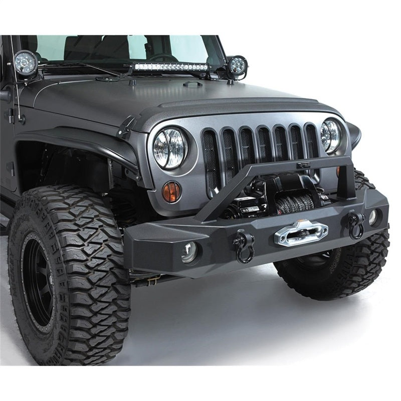 Rampage 2007-2018 Jeep Wrangler(JK) TrailGuard Front Bumper - Black