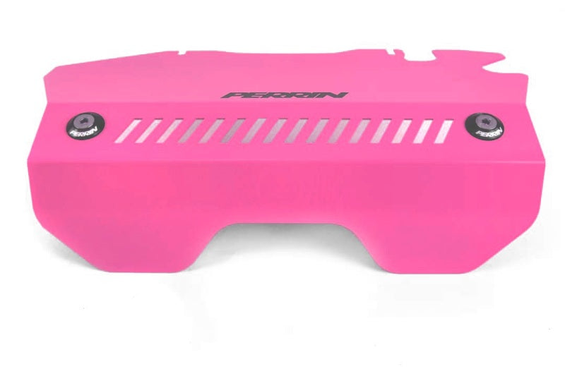 PERRIN 15-21 Subaru WRX Pulley Cover - Hyper Pink